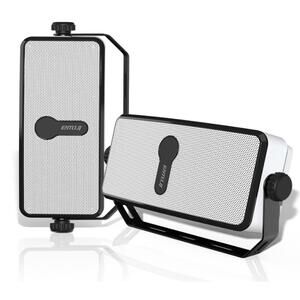 Bluetooth Outdoor Wall Mount Speakers – Inwa IPX5 Waterproof, 20W, 2 Pack